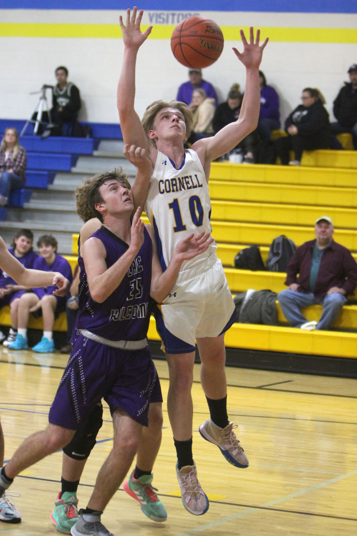 Lake Holcombe at Cornell boys basketball 1-14-22